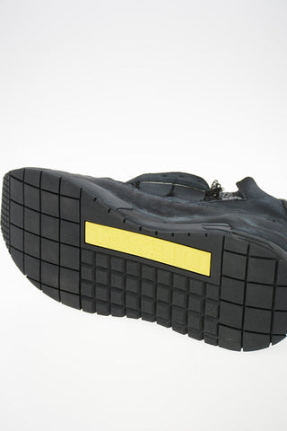 Sneakers Pull On BRENTHA in Pelle e Tessuto