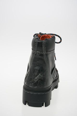 Used Effect Leather 80S VIBE HIKEB Hiking Boots