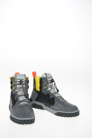 Leather S-RUA MID SP Statement Sneakers
