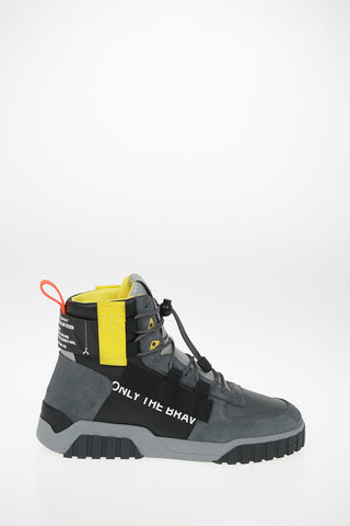 Leather S-RUA MID SP Statement Sneakers