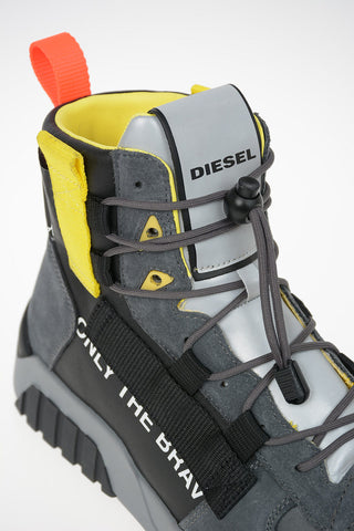 Leather S-RUA MID SP Statement Sneakers