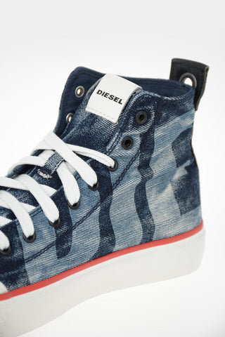 Sneakers Alte S-ASTICO MC in Denim