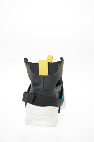 Fabric and Leather SHARQUEZ Pull On Sneakers
