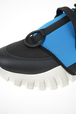 Fabric and Leather SHARQUEZ Pull On Sneakers