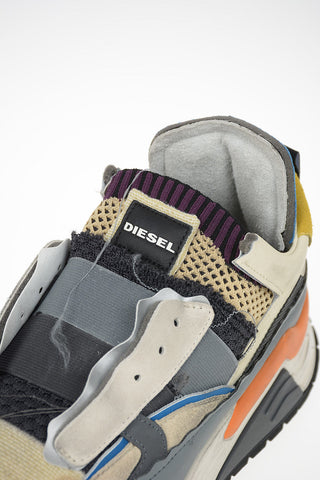 Sneakers Pull On BRENTHA in Pelle e Tessuto