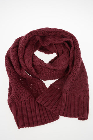 cable knit K-ALBA Scarf
