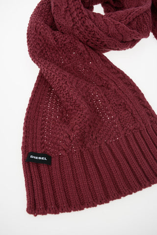 cable knit K-ALBA Scarf