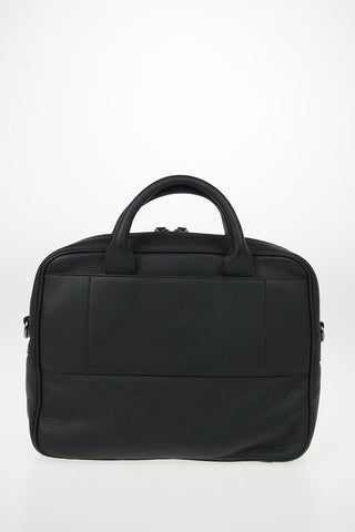 GIORGIO ARMANI Embossed Leather Briefcase