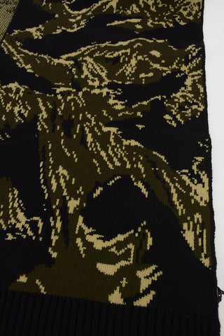 Embroidered K-COR Scarf