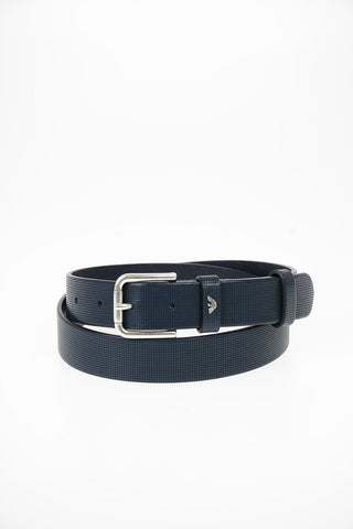 ARMANI JEANS 40mm Leather Barb Belt