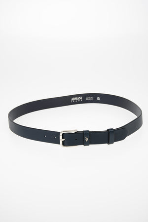 ARMANI JEANS 40mm Leather Barb Belt