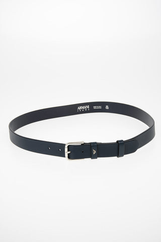 ARMANI JEANS 40mm Leather Barb Belt