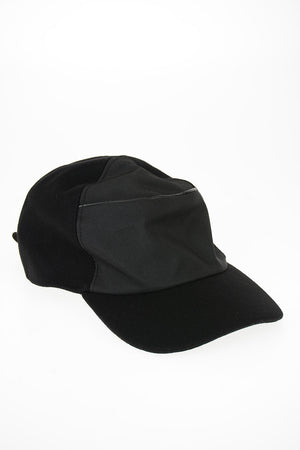 COLLEZIONI Cappello Baseball con Applicazioni in Pelle