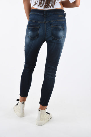 Stone Washed Cropped FAYZA-NE Jogg Jeans