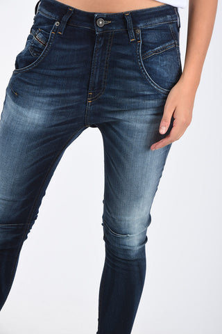 Stone Washed Cropped FAYZA-NE Jogg Jeans