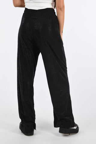 Pantalone P-STRASS palazzo con Strass