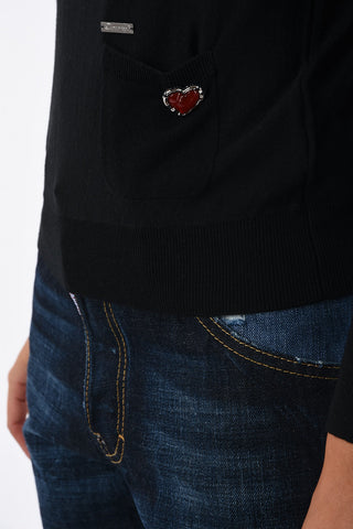 Maglia Girocollo Leggera in Lana