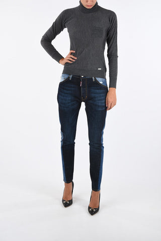 Wool Turtle-Neck Sweater