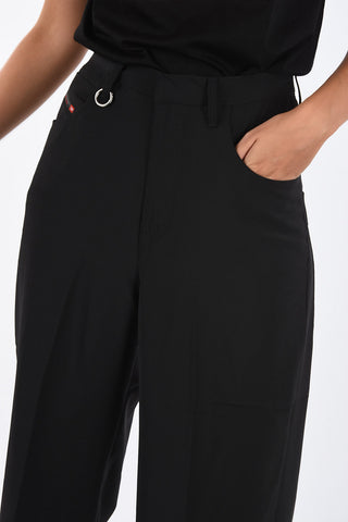 High-Rise Waist P-ACAY Gaucho Pants