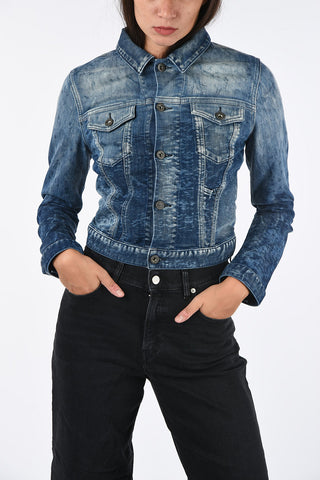 Waist Length Denim D-LIMMY-T Jogg Jeans Jacket