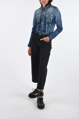 Waist Length Denim D-LIMMY-T Jogg Jeans Jacket