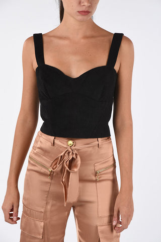 corduroy bustier top