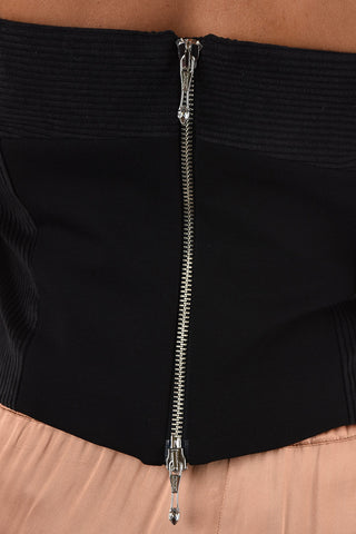 corduroy bustier top