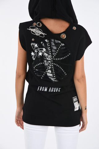 Felpa F-IOHA Oversize con Collana