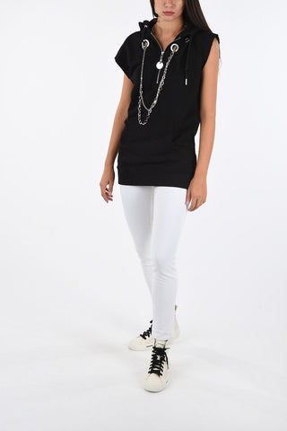 Felpa F-IOHA Oversize con Collana