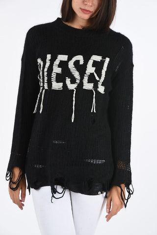 Logo Distressed M-ANDREA Sweater