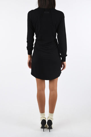 Draped D-DESH Mini Dress