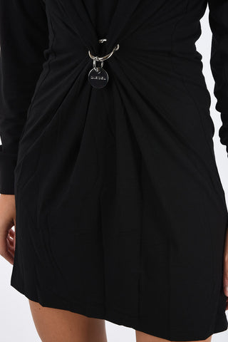 Draped D-DESH Mini Dress
