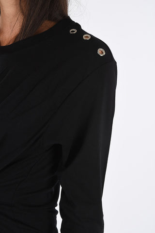 Draped D-DESH Mini Dress