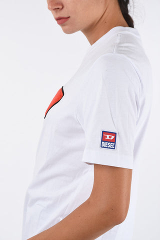 Crew-Neck T-JUST-DIVISION-D-FL T-shirt