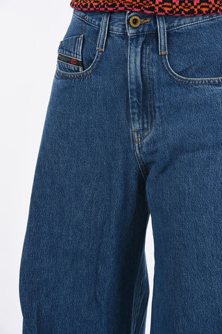 High-Rise Waist D-IZZIER Jeans L32