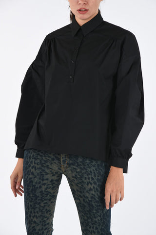 Bishop Sleeve Maxi Blouse