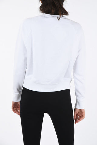 Embroidered Crew-Neck Sweatshirt