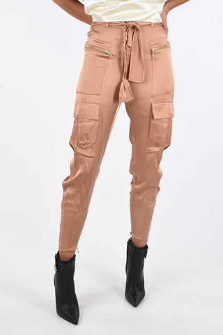 Pantalone Cargo con Cintura