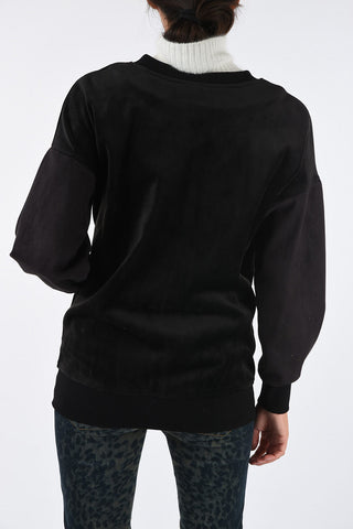 Full Zip Chenille Sweatshirt