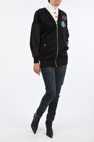 Full Zip Chenille Sweatshirt