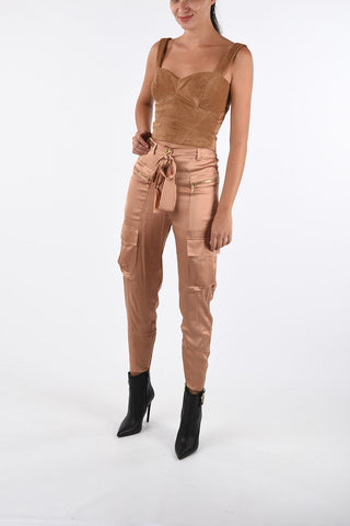 corduroy bustier top