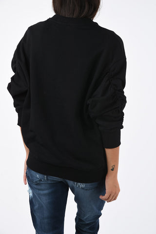 Draped Sleeve Oversize F-ARAP Sweatshirt