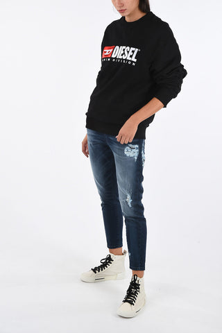 Draped Sleeve Oversize F-ARAP Sweatshirt