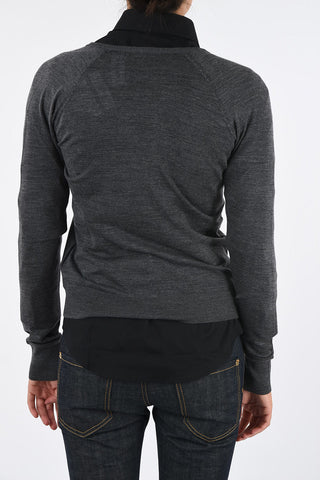 Full Zip Wool Sweater