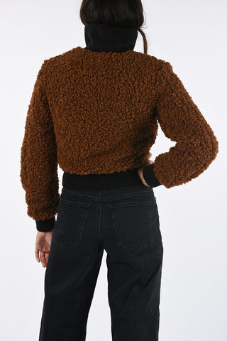 Waist Length Faux Fur L-TOSHA Jacket