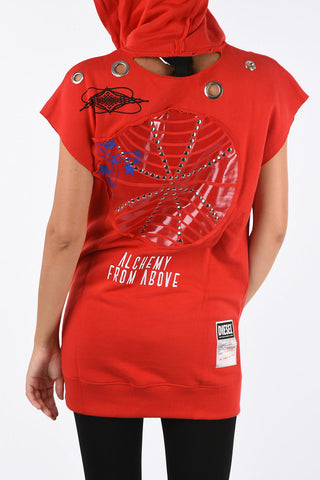 Necklace Chain Oversize F-IOHA Sweatshirt