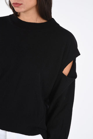 Cold Shoulder M-CRISTAL Sweater
