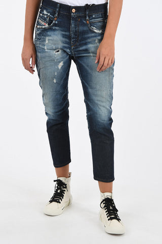 Low-Rise Waist D-FAYZA Boyfriend Jeans L32