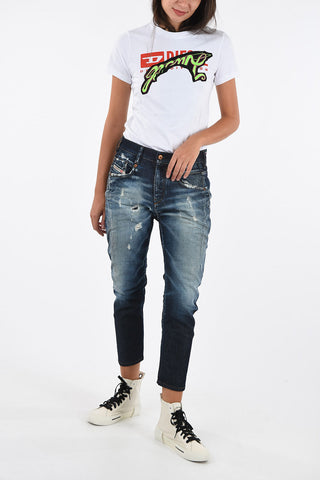 Low-Rise Waist D-FAYZA Boyfriend Jeans L32