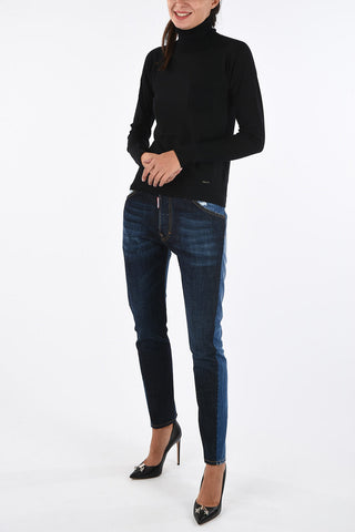Wool Turtle-Neck Sweater